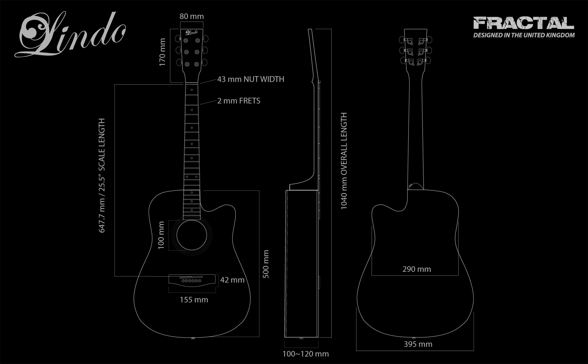 Lindo-Fractal-Acoustic-Guitar-Dimensions