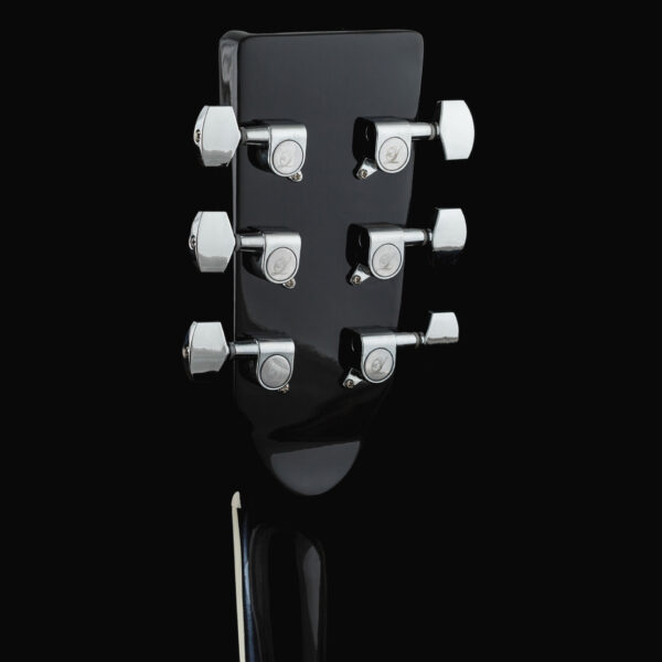 Lindo Fractal Acoustic Guitar and Gigbag | Ideal for Beginners to Intermediates | Solid Walnut Fretboard and Bridge - Image 4