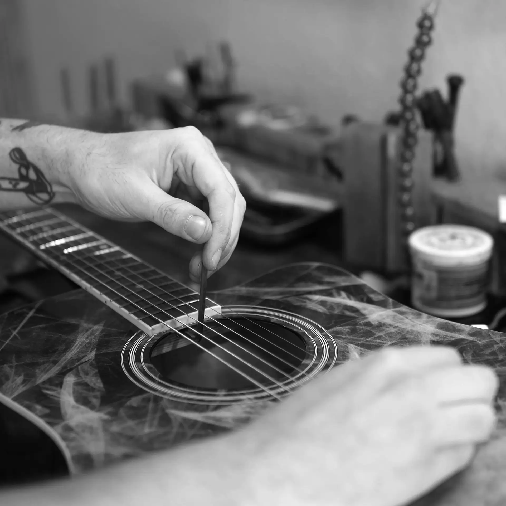 Lindo Fractal Acoustic Guitar Setup