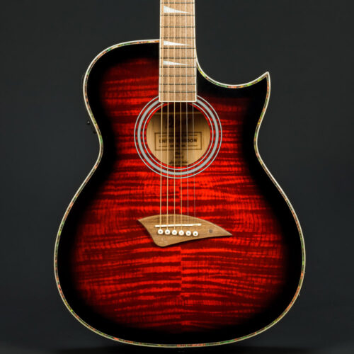 Lindo-ORG-Regular-Red-Electro-Acoustic-Guitar