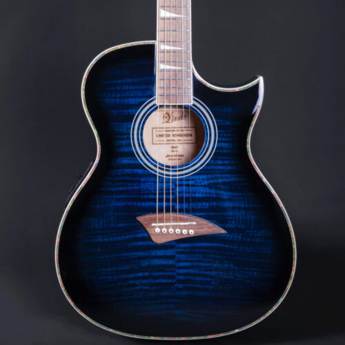 Lindo-ORG-SL-Slim-Blue-Electro-Acoustic-Guitar