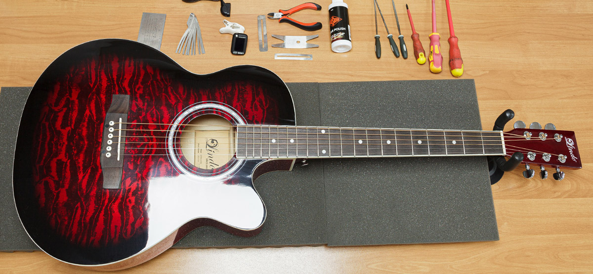 Lindo-Ruby-Red-Standard-Acoustic-Guitar-Setup