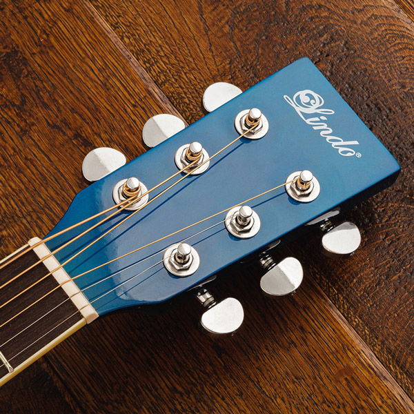 Lindo-Sapphire-Blue-Standard-Acoustic-Guitar-Headstock