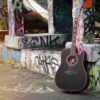 Lindo 'Widow' Acoustic Guitar Pack - Matte Black - Image 3