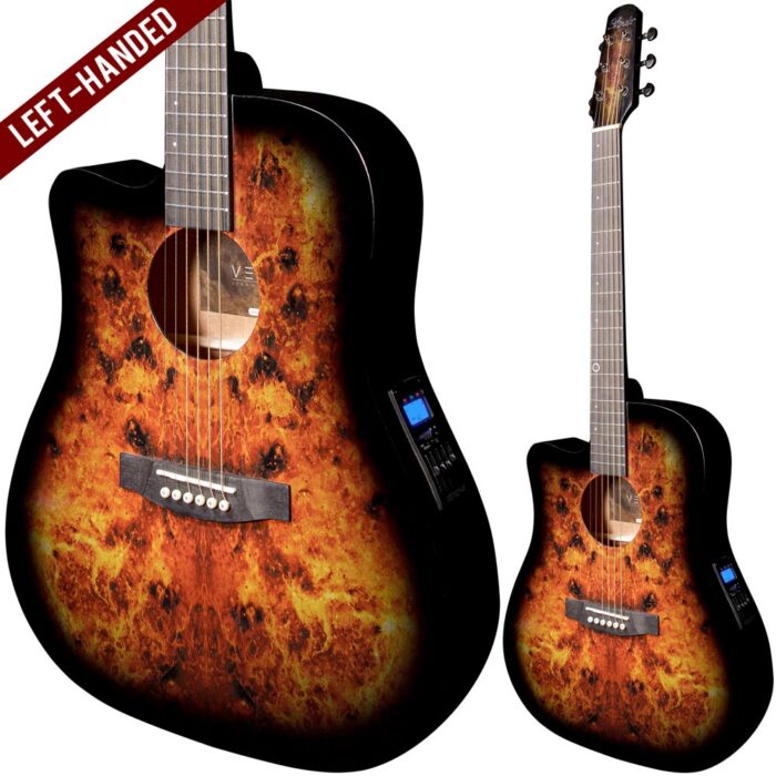 Lindo-Left-Handed-Venus-Elecro-Acoustic-Guitar