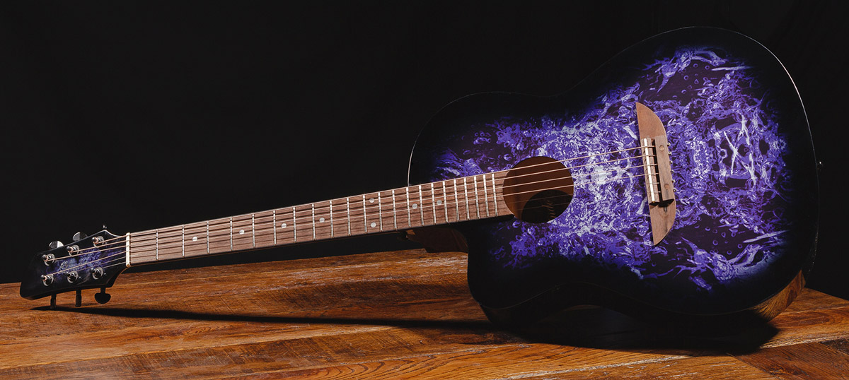 Lindo-Left-Handed-Purple-Alien-Acoustic-Guitar-Full