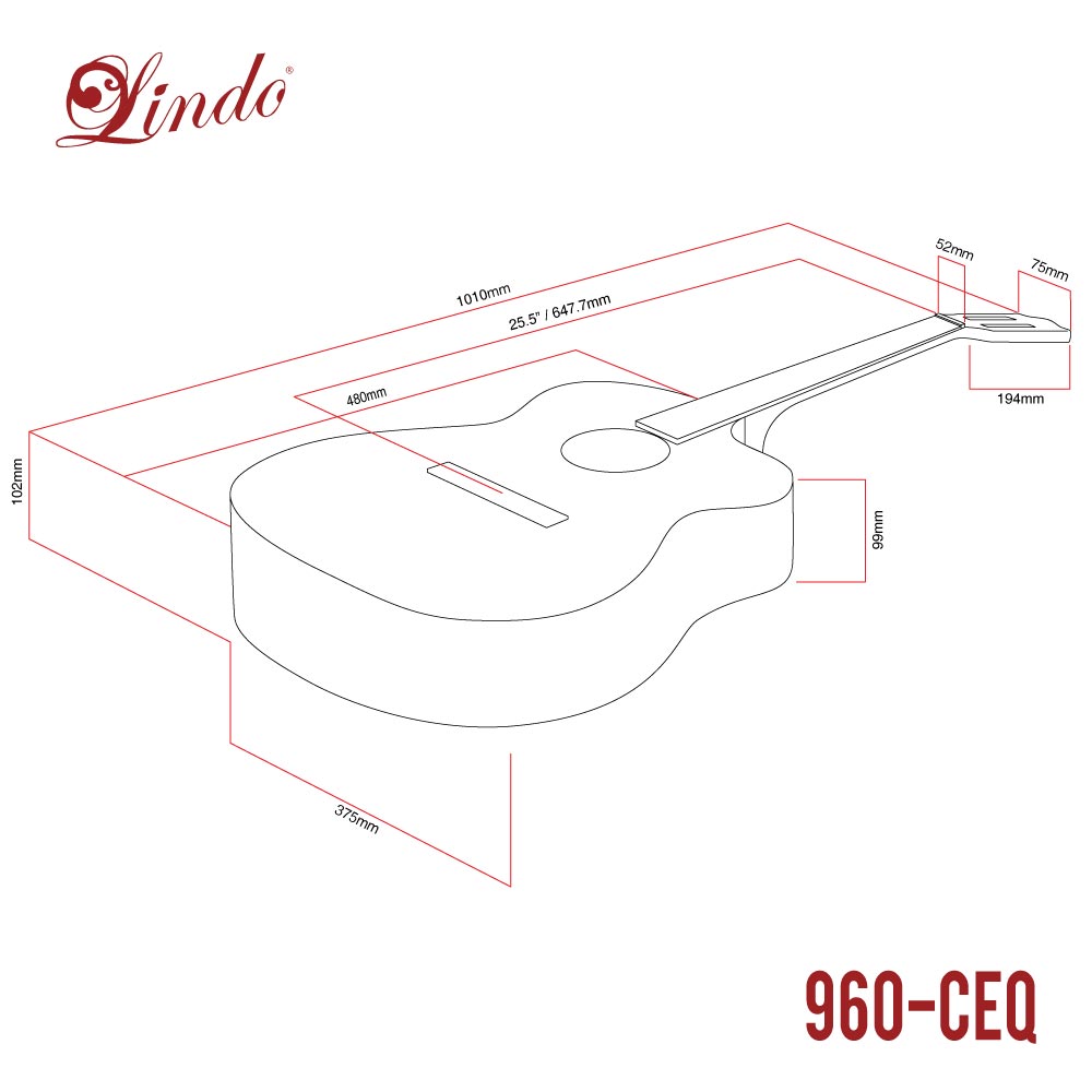 lindo-960ceq-classical-electro-acoustic-guitar-dimensions