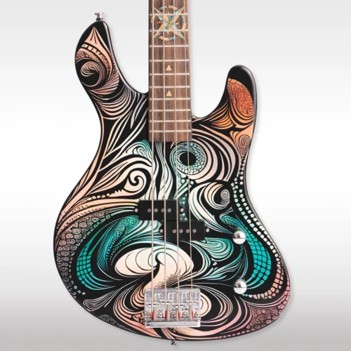 Lindo Sahara Short Scale Electric Bass Guitar