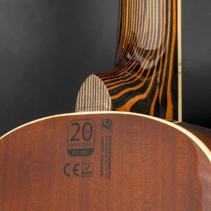 W31 Lindo Sahara Steel Strings Electro Acoustic Travel Guitar (Short Scale) – gallery image 2