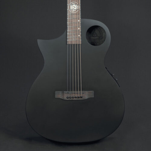 Lindo-Left-Handed-All-Black-Neptune-Electro-Acoustic-Guitar
