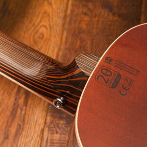W31 Lindo Sahara Steel Strings Electro Acoustic Travel Guitar (Short Scale) – gallery image 5