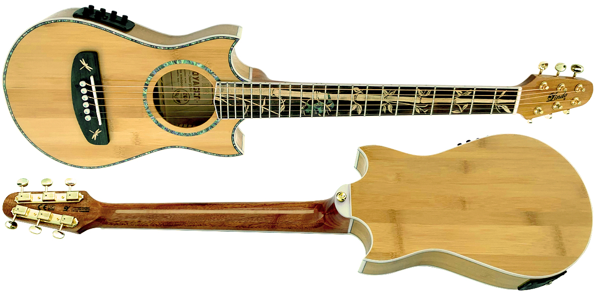 Lindo-Bamboo-Voyager-V2-Electro-Acoustic-Travel-Guitar-Front-Back