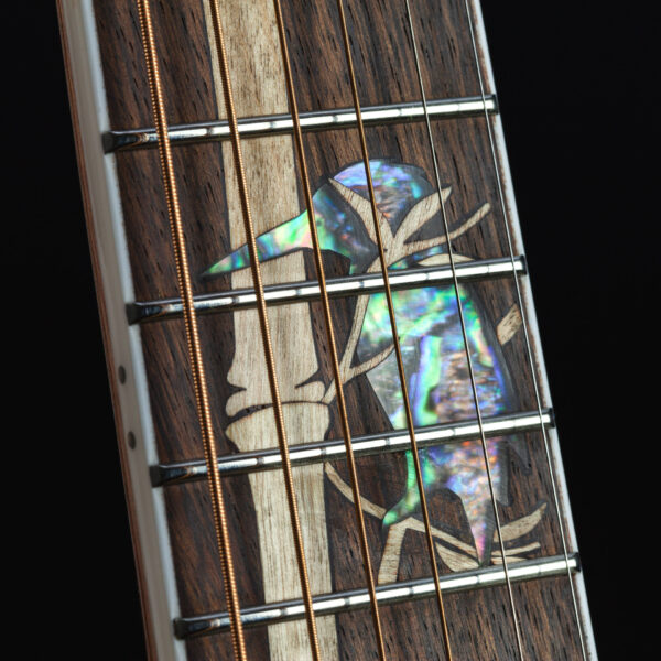 Lindo Bamboo Voyager V2 Electro Acoustic Travel Guitar and Hard Case - Image 4