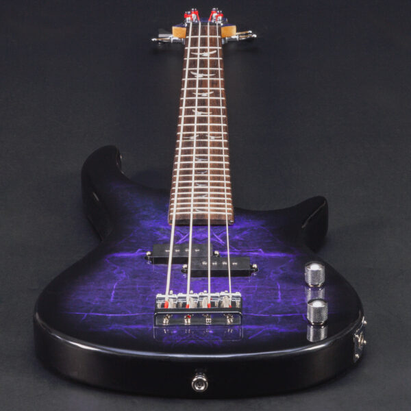 Lindo PDB Short Scale V2 Purple Dove Electric Bass Guitar - Image 3