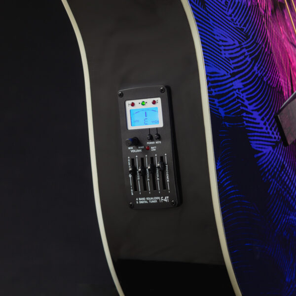 Lindo Swallow V2 Electro Acoustic Guitar with Dreamcatcher Inlay - Image 3