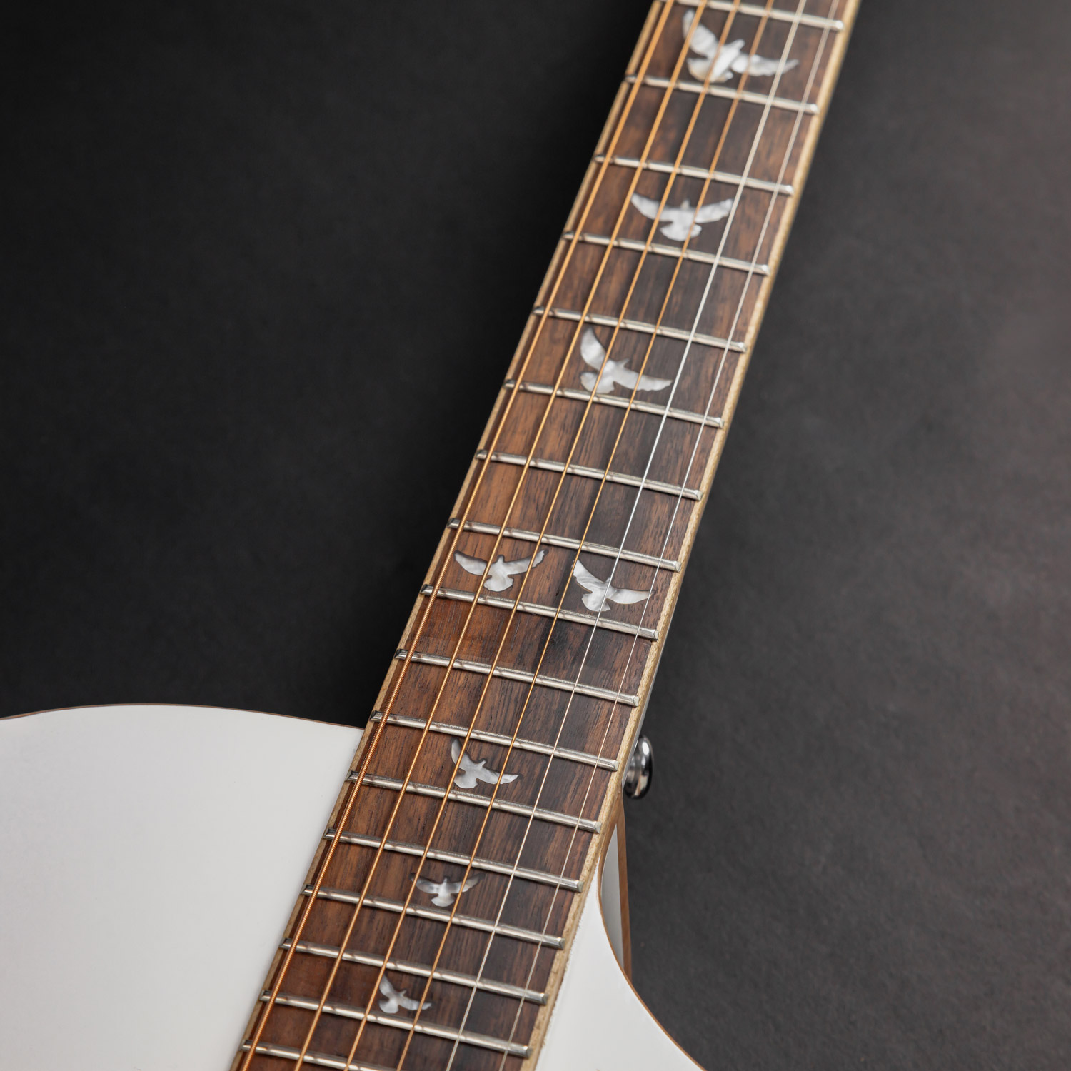 Lindo-White-Dove-V3-Electro-Acoustic-Guitar-Fretboard