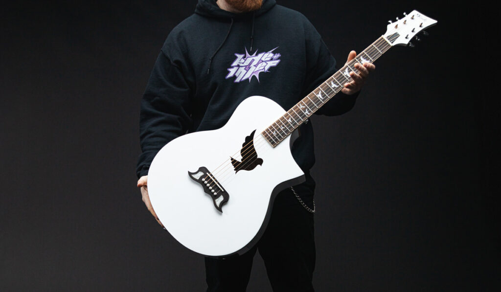 White Dove V3 model shown being held at playing size
