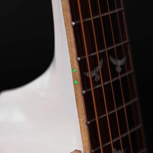 W26 Lindo White Dove V3 Electro Acoustic Guitar – gallery image 8