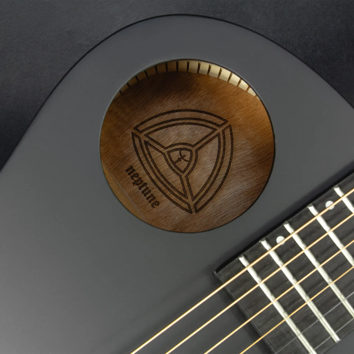 Lindo Neptune V3 Electro Acoustic Guitar Soundhole