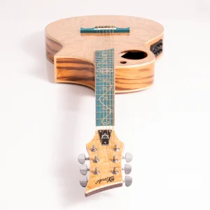 W26 Lindo Earth V2 Slim Body Electro Acoustic Guitar and Premium Hard Case – gallery image 2