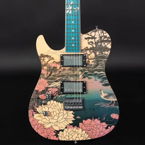 Lindo-Left-Handed-Koya-Electric-Guitar