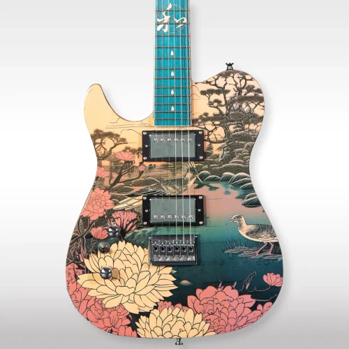 Lindo-Left-Handed-Koya-Electric-Guitar-New