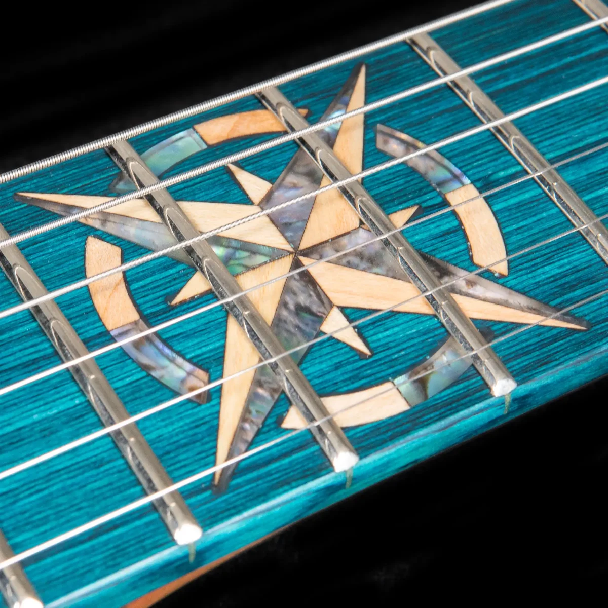 Lindo Sahara V2 Electric Guitar - Graphic Art Finish - Image 4
