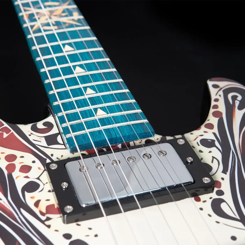 Lindo Sahara V2 Electric Guitar pickup detail