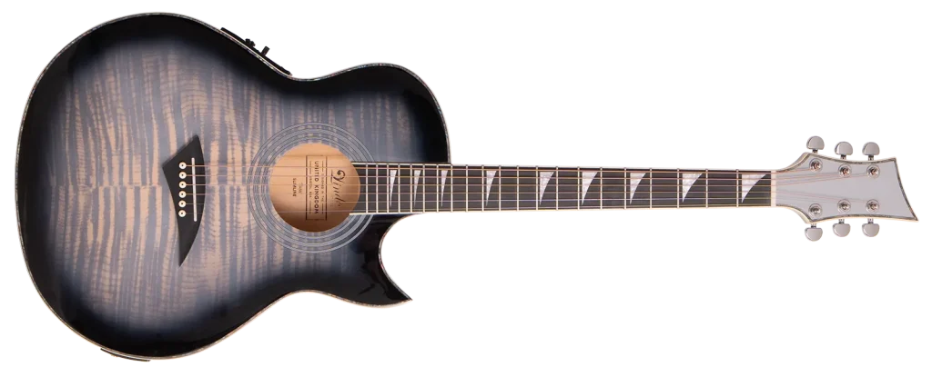 Lindo ORG-SL Space Grey electro acoustic guitar landscape view