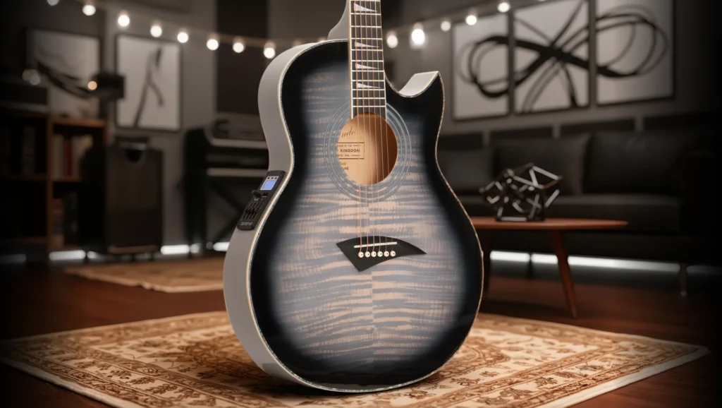 Lindo ORG-SL SlimLine Space Grey Electro Acoustic Guitar