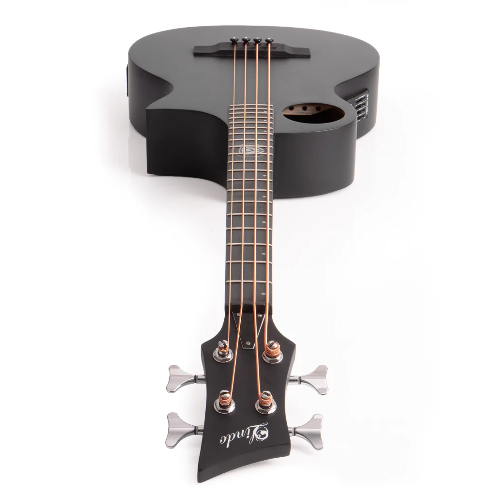 Lindo Neptune V3 Electro Acoustic Bass Guitar full front view
