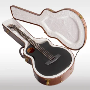 W27 Lindo Neptune V3 Short Scale Electro Acoustic Bass Guitar & Hard Case – gallery image 2