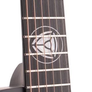 W42 Lindo Neptune V3 All Black Electro Acoustic Guitar – Matte – gallery image 3