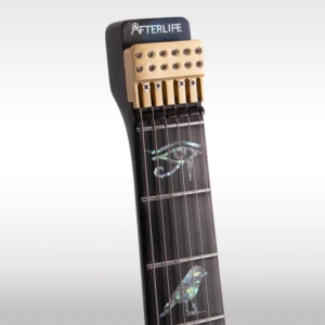 W29 Lindo AfterLife Electric Guitar Eye of Horus Headless Chambered – gallery image 2
