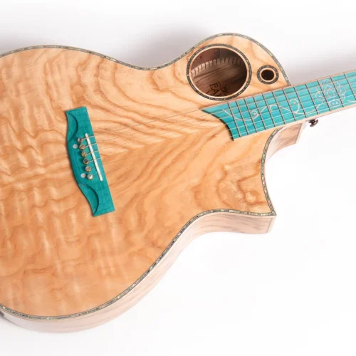 W26 Lindo Earth V2 Slim Body Electro Acoustic Guitar and Premium Hard Case – gallery image 12