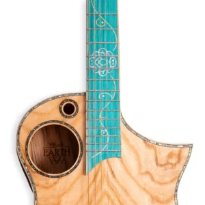 W26 Lindo Earth V2 Slim Body Electro Acoustic Guitar and Premium Hard Case – gallery image 3