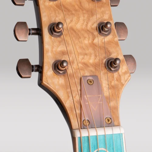 W26 Lindo Earth V2 Slim Body Electro Acoustic Guitar and Premium Hard Case – gallery image 10