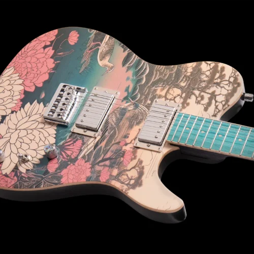 W28 Lindo Koya V2 Electric Guitar and Premium Hard Case – gallery image 3
