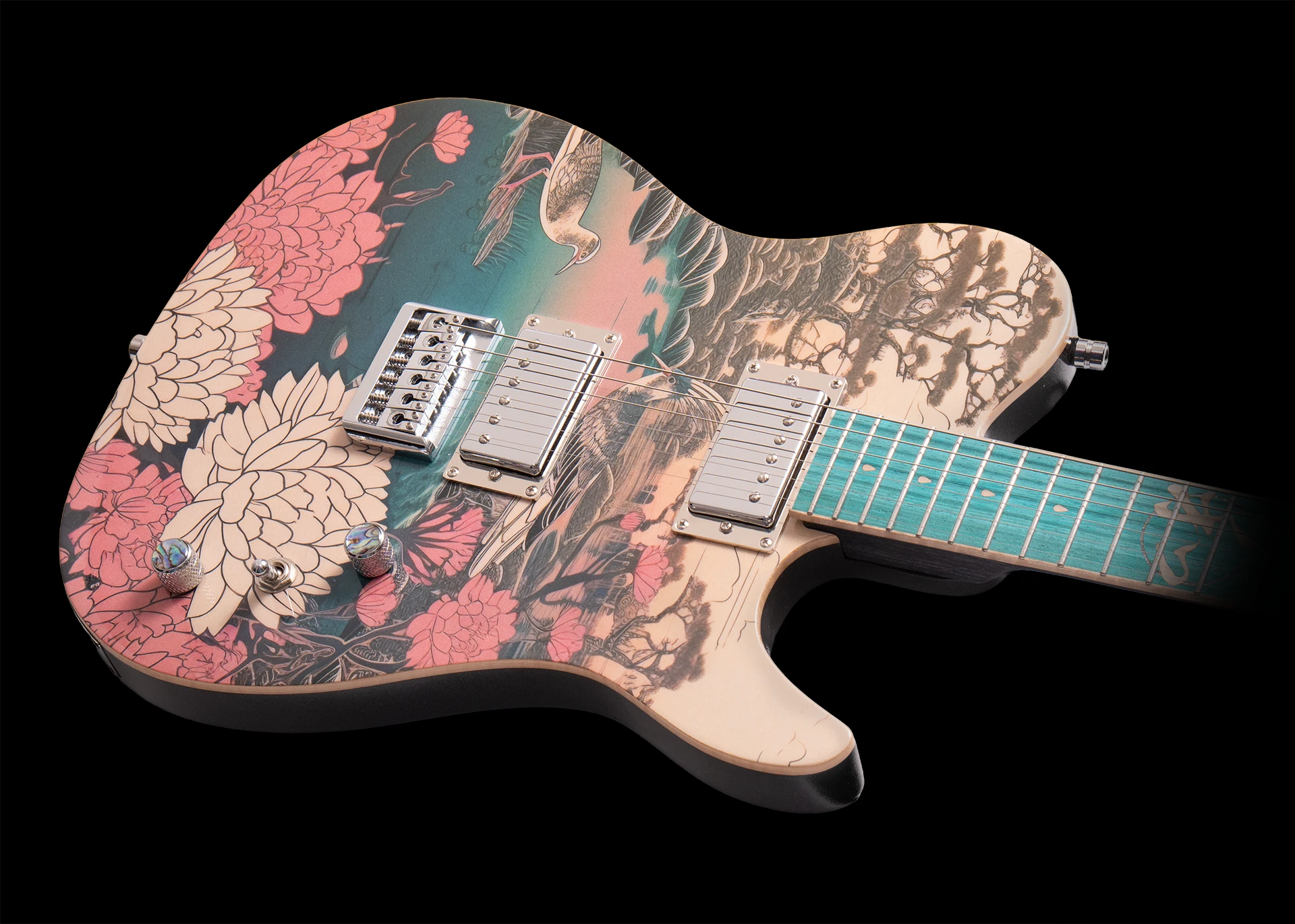 Lindo Koya V2 Electric Guitar Body Side
