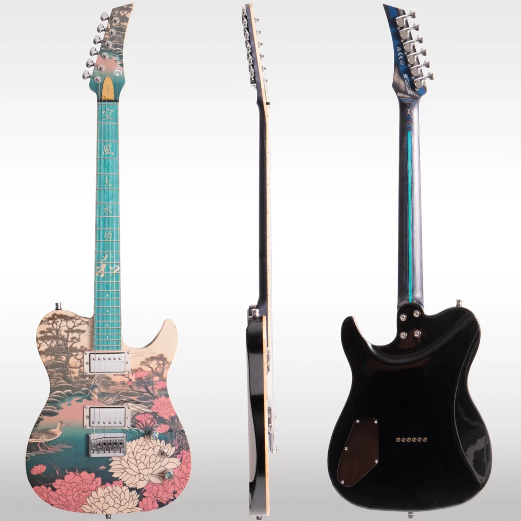 W28 Lindo Koya V2 Electric Guitar and Premium Hard Case