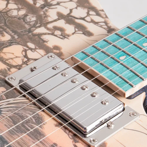 W28 Lindo Koya V2 Electric Guitar and Premium Hard Case – gallery image 9