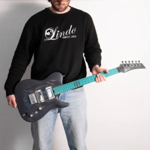 W27 Lindo Saturn Pebble Electric Guitar and Premium Hard Case – gallery image 1