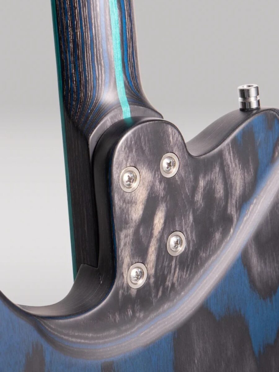 Lindo Saturn Pebble Electric Guitar and Premium Hard Case - Image 7