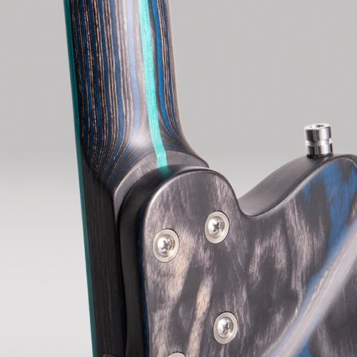 W27 Lindo Saturn Pebble Electric Guitar and Premium Hard Case – gallery image 7