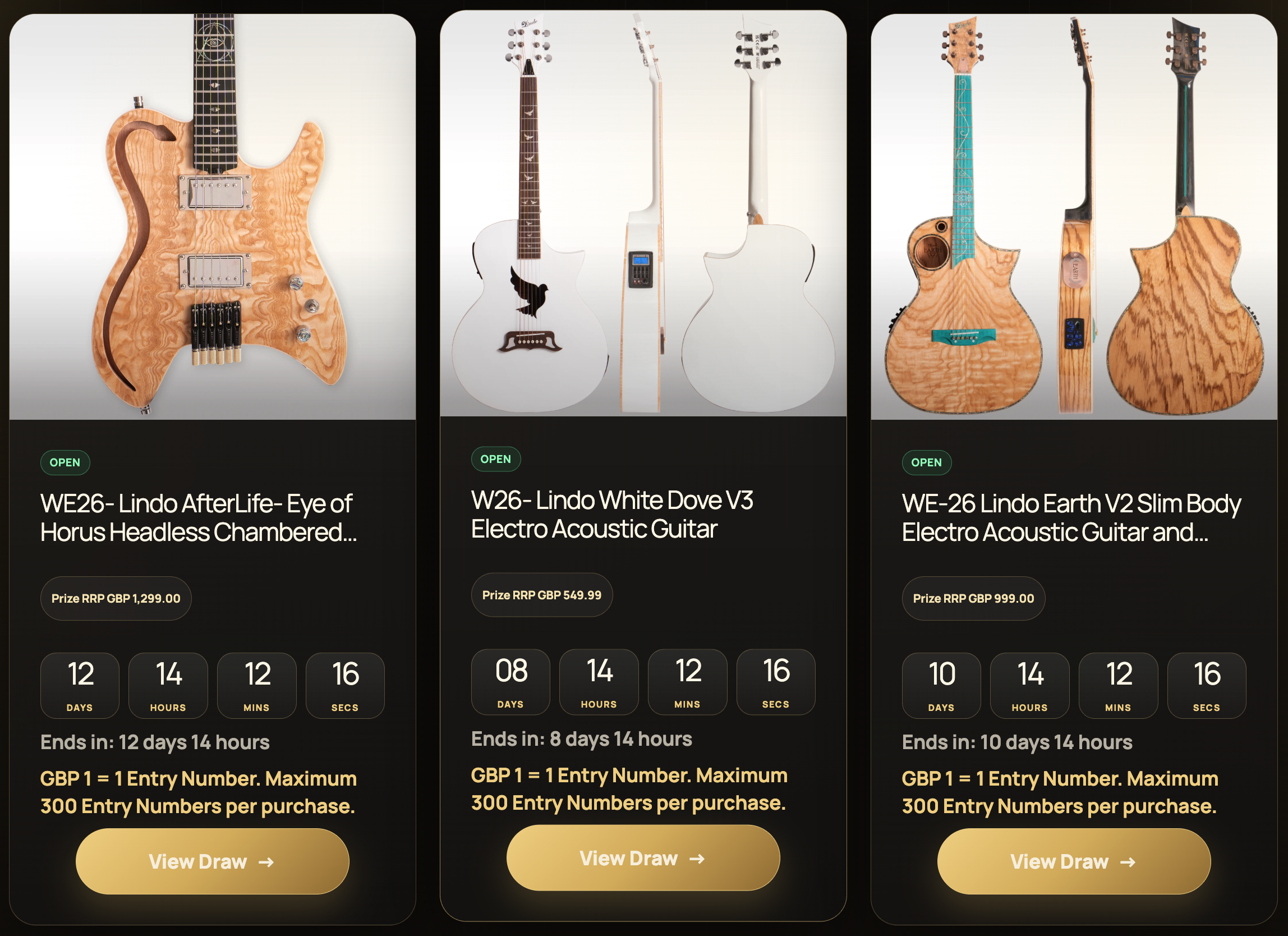 Lindo Guitar Draws