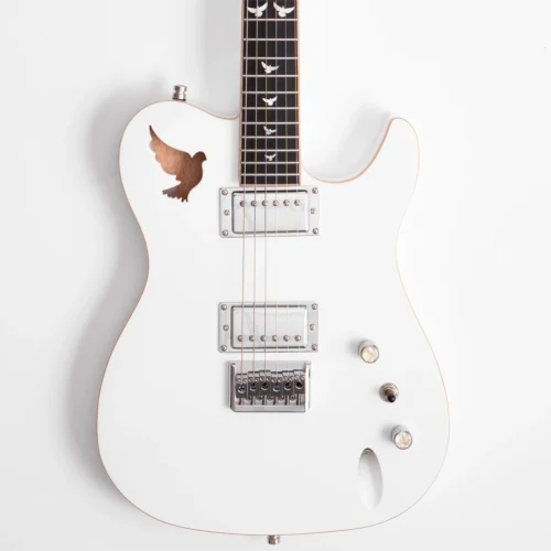 Lindo White Dove Electric Guitar