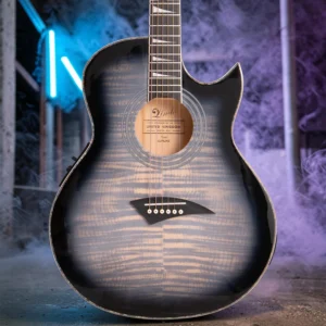 W29 Lindo ORG-SL SlimLine Space Grey Electro Acoustic Guitar – Limited Edition – gallery image 2
