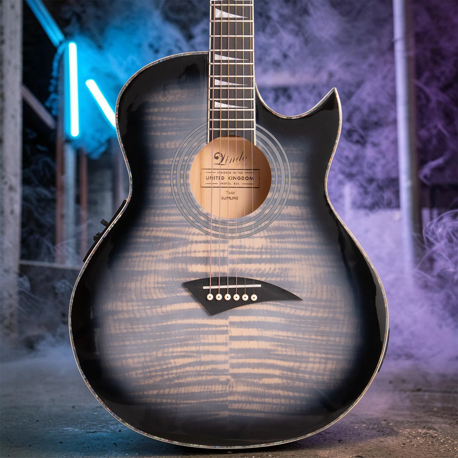 Lindo ORG-SL SlimLine Electro Acoustic Guitar