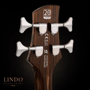 W33 Lindo Sahara Electric Bass Guitar (30″ Short Scale) – gallery image 4