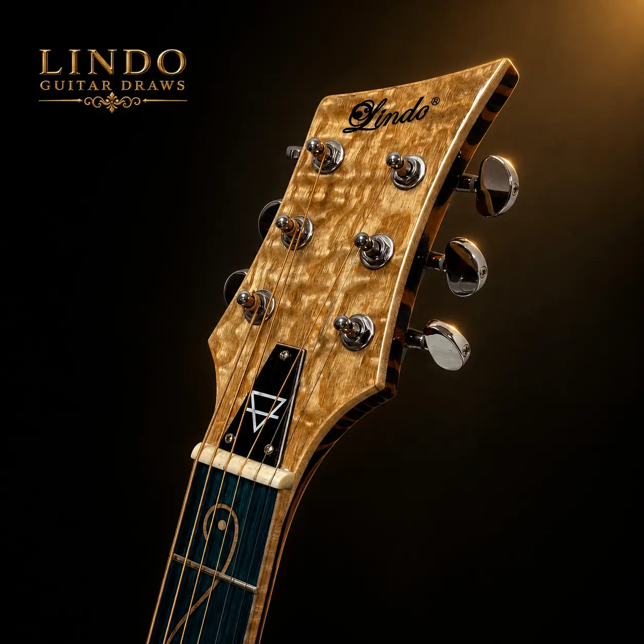 W34 Lindo Earth V1 Electro Acoustic Guitar — Win The Exact Guitar Shown – gallery image 6